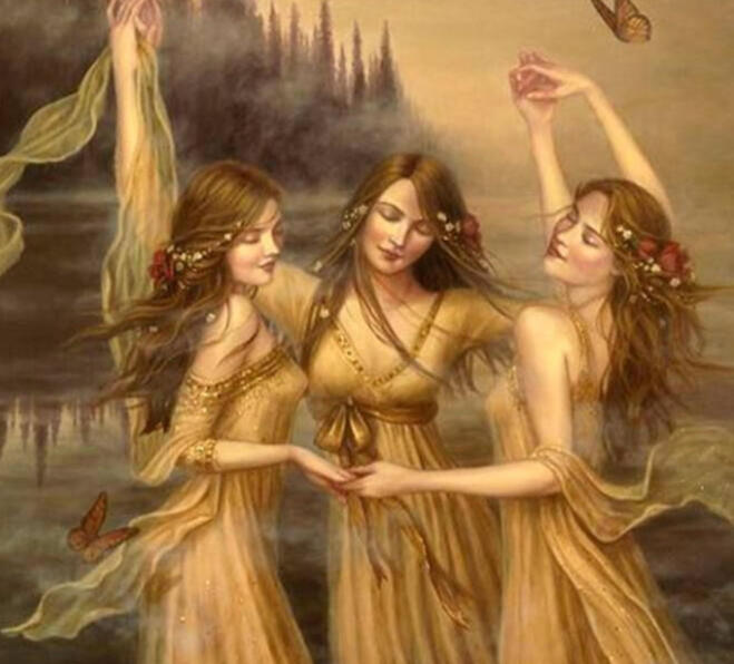 Cleta, Phaenna, and Thalia